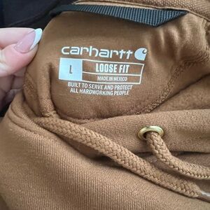 Carhartt tan hoodie